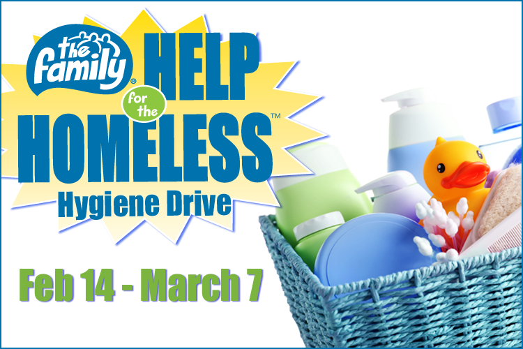 The Family Help for the Homeless Hygiene Drive
